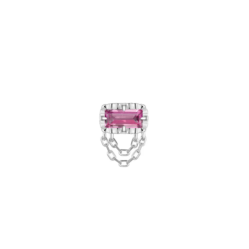 Hazel Fluted Edge Colored Gemstone — Modern Mood
