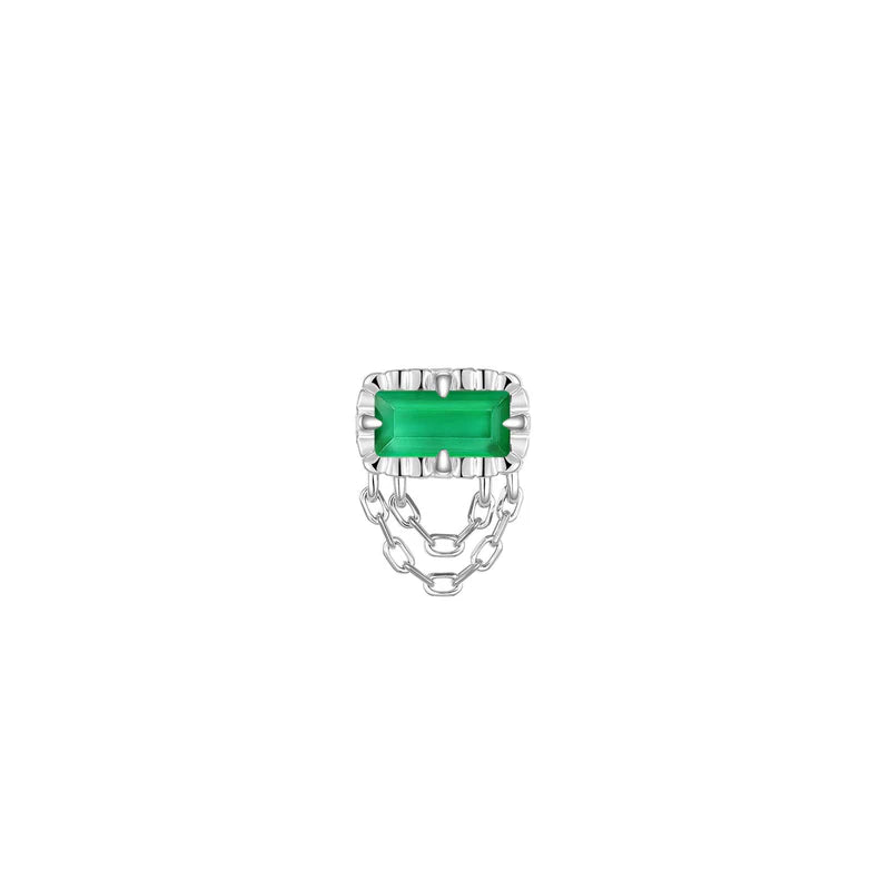 Hazel Fluted Edge Colored Gemstone from Modern Mood