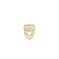 Hazel Fluted Edge Diamond — Modern Mood