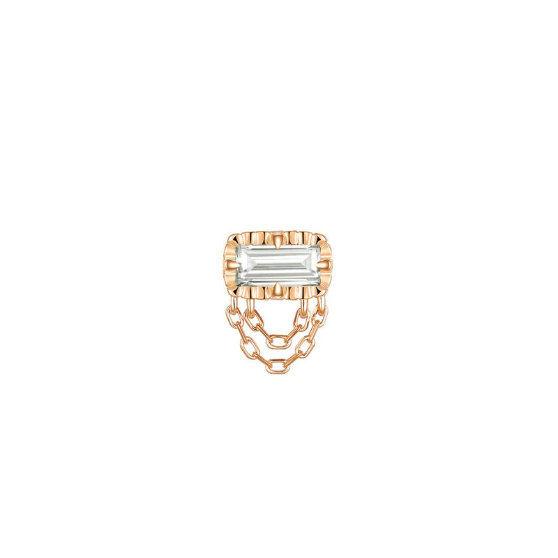 Hazel Fluted Edge Diamond — Modern Mood