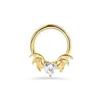 Heart Bat Seamless Ring from Norvoch