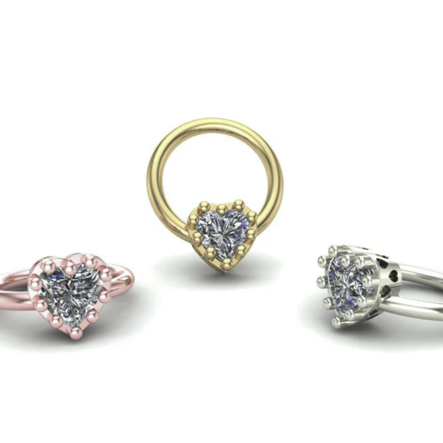 Heart Prong Ring — M.US.HROOM