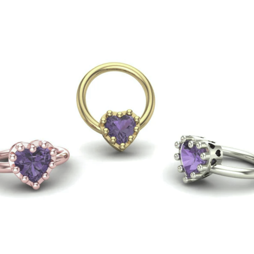 Heart Prong Ring — M.US.HROOM