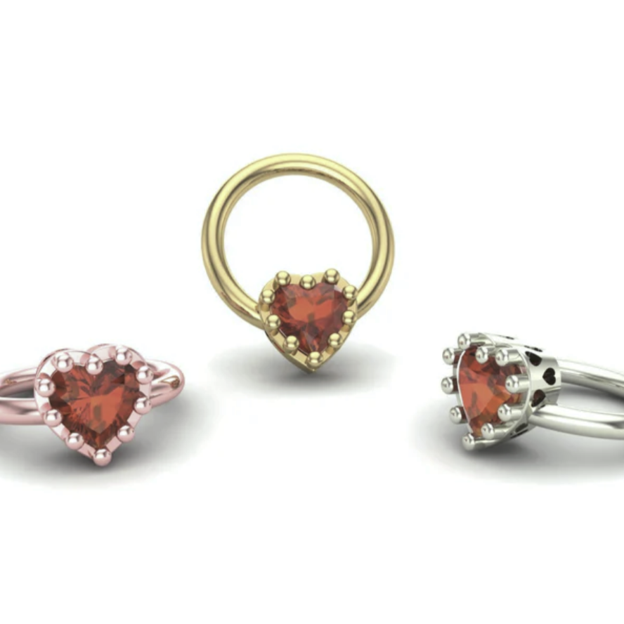 Heart Prong Ring — M.US.HROOM