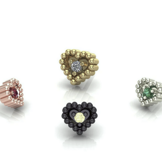 Hearts Beads From Mushroom — M.US.HROOM
