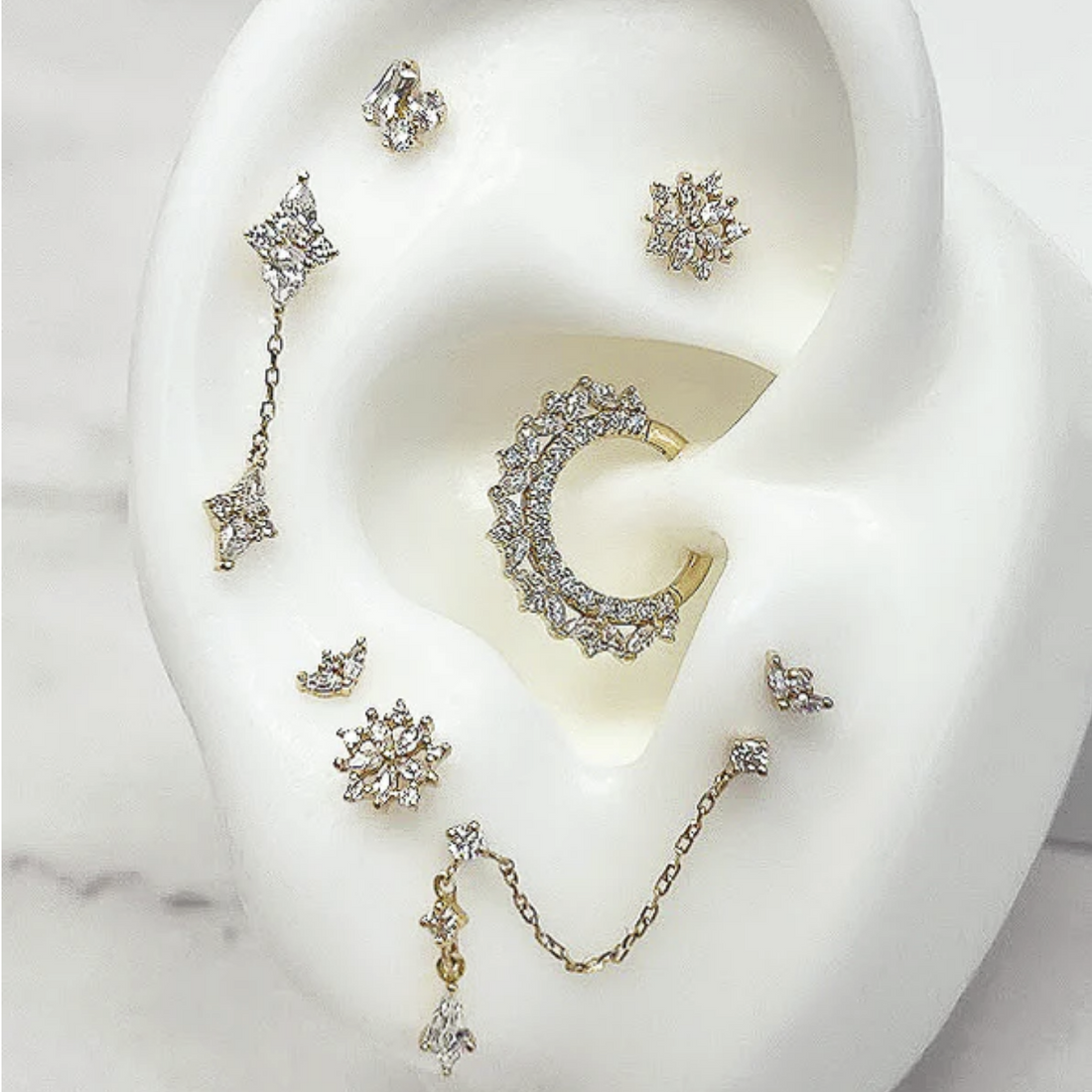 Heartthrob Clicker with CZ — Buddha