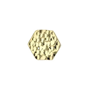 Gold Hexagon End — Anatometal