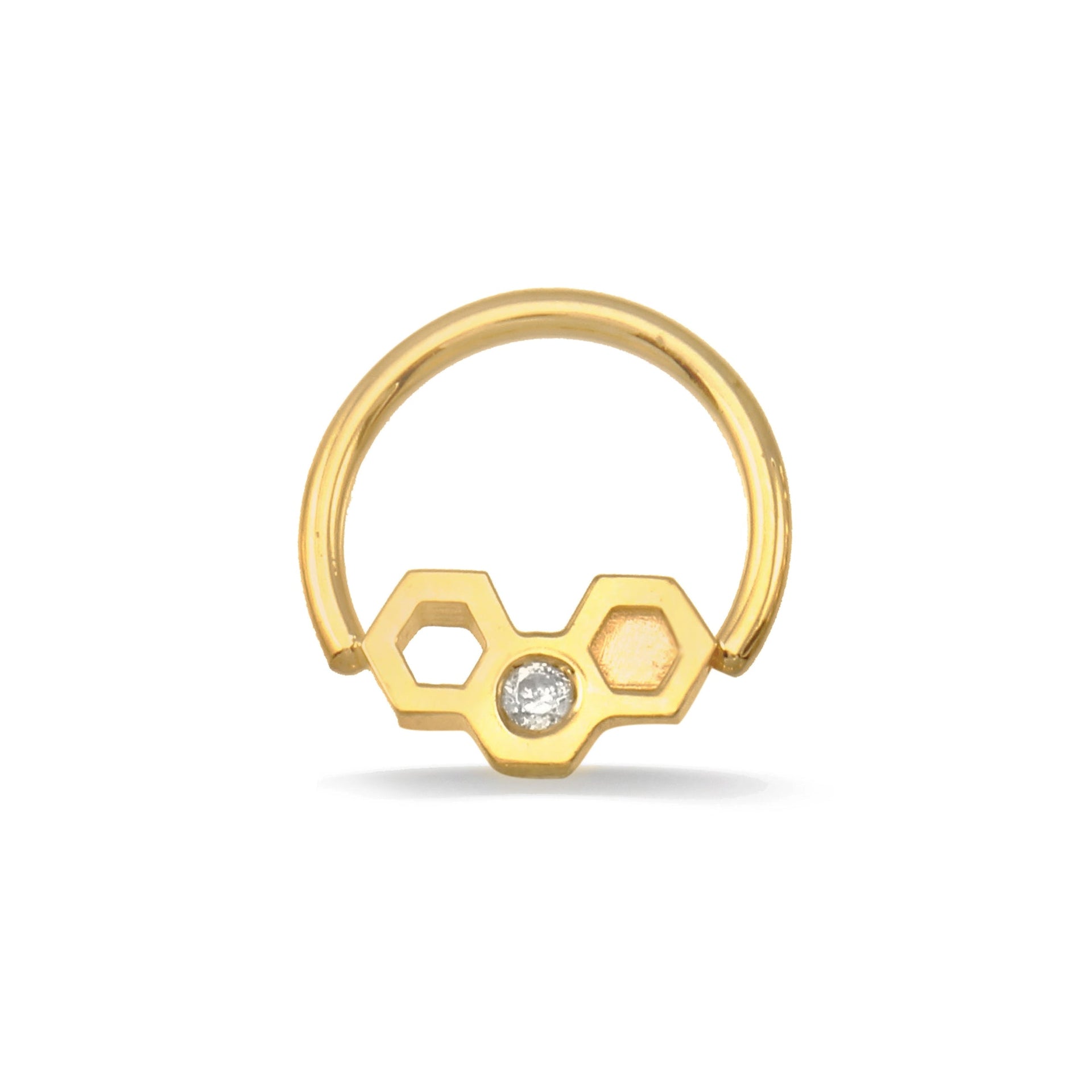 Seamless Ring with Honeycomb — NorVoch