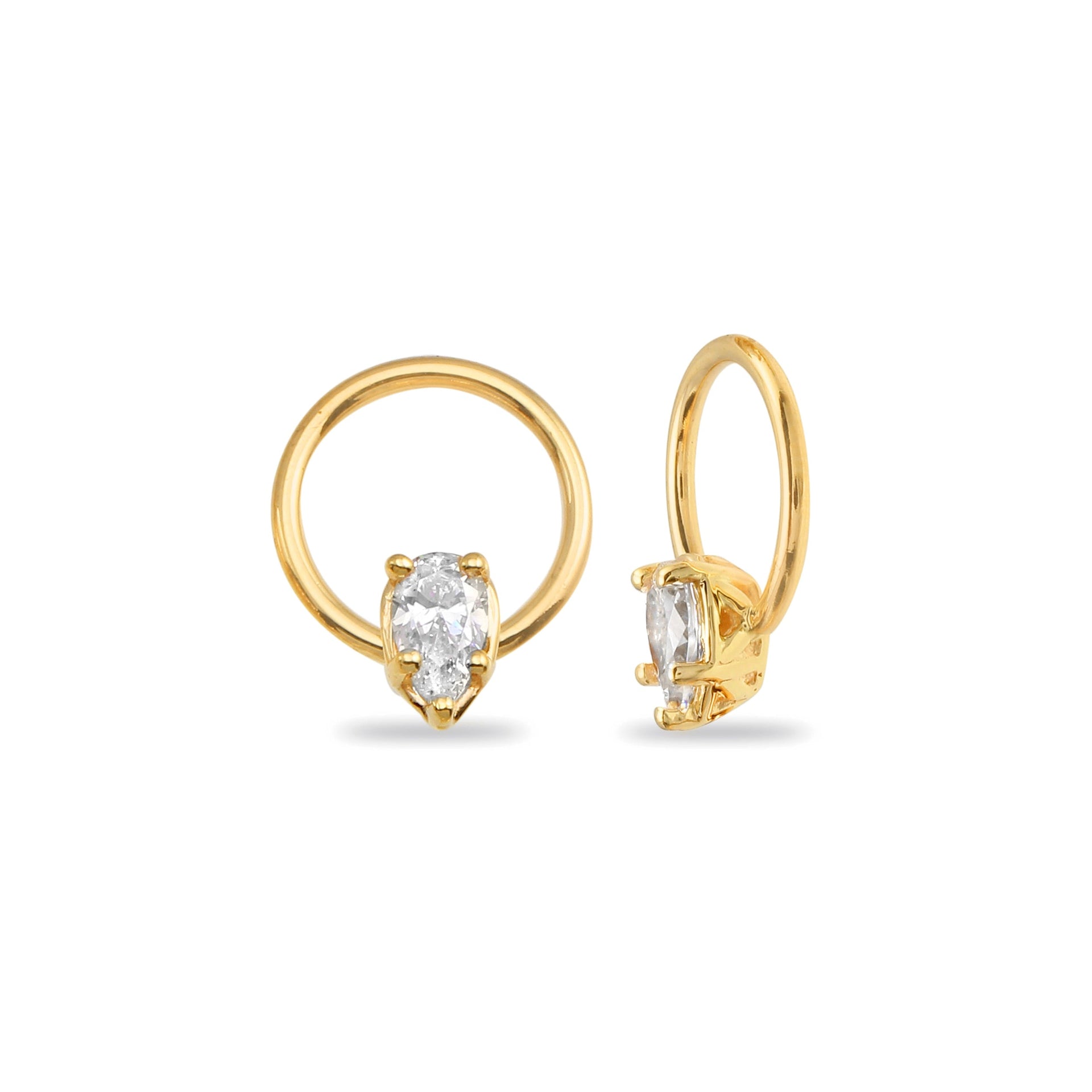 Seamless Ring With Fixed Pear — NorVoch