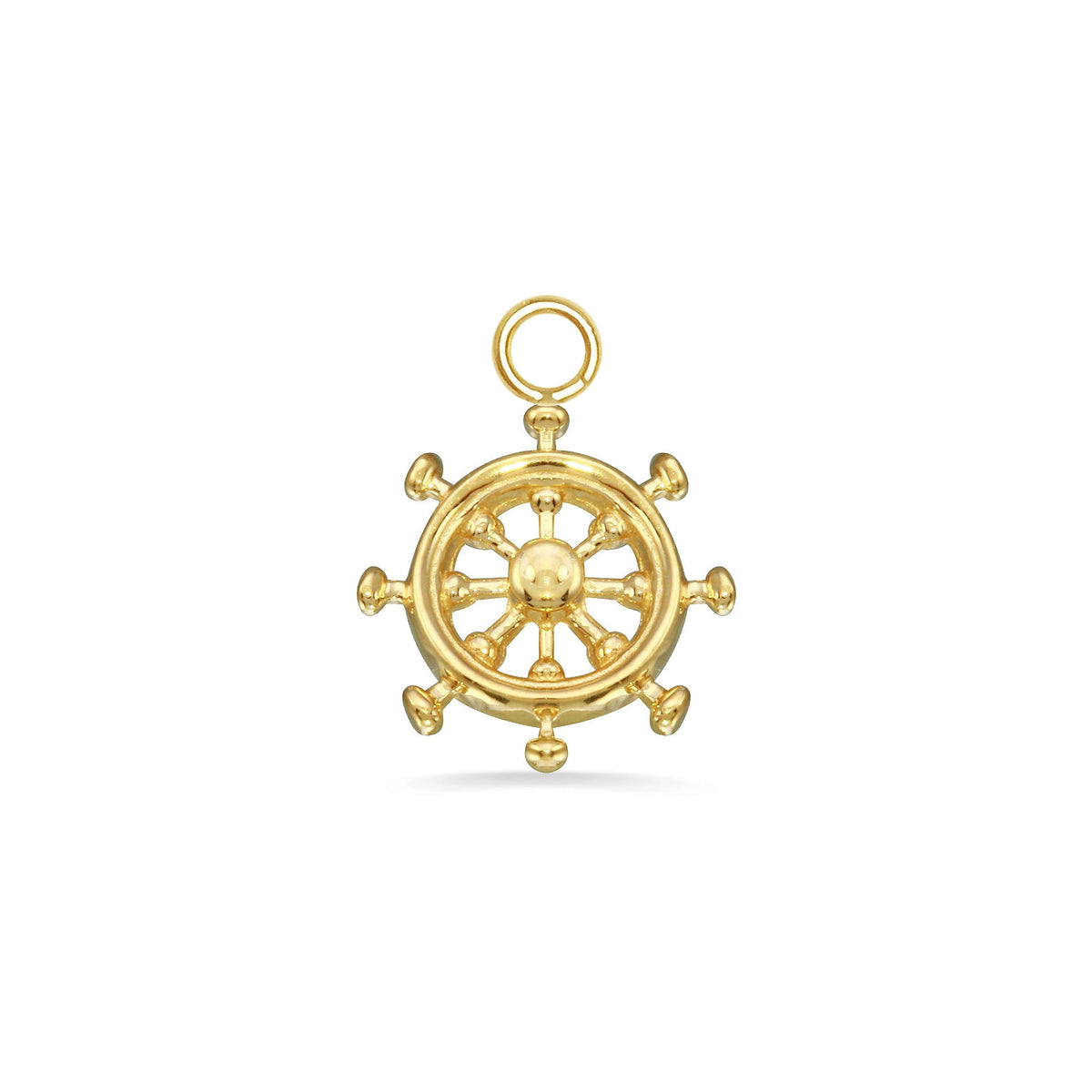 Ship Wheel Charm — NorVoch