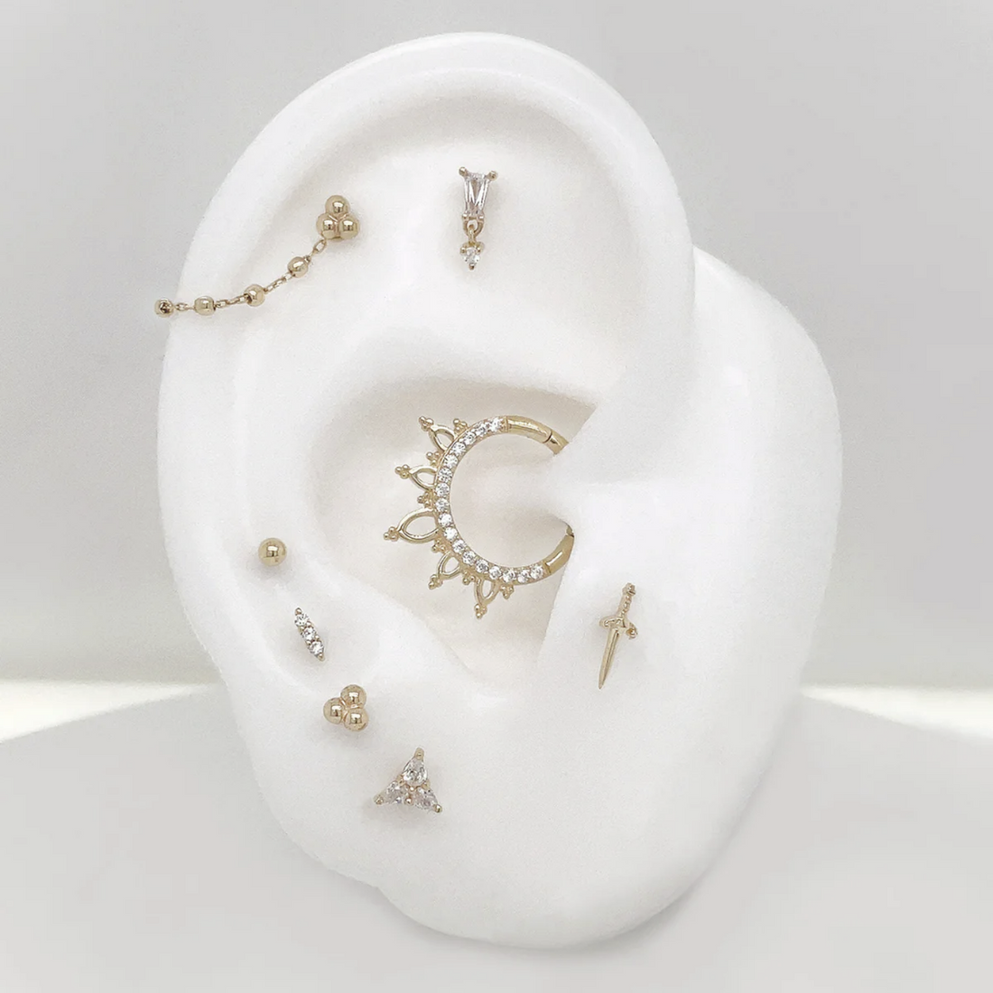 Indra Clicker with CZ — Buddha