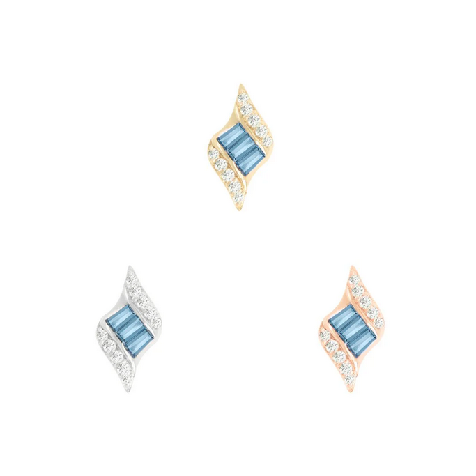 Intrigue with London Blue Topaz — Buddha