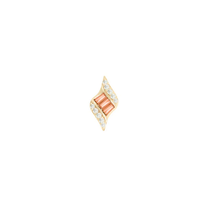 Intrigue with Orange Garnet From Buddha