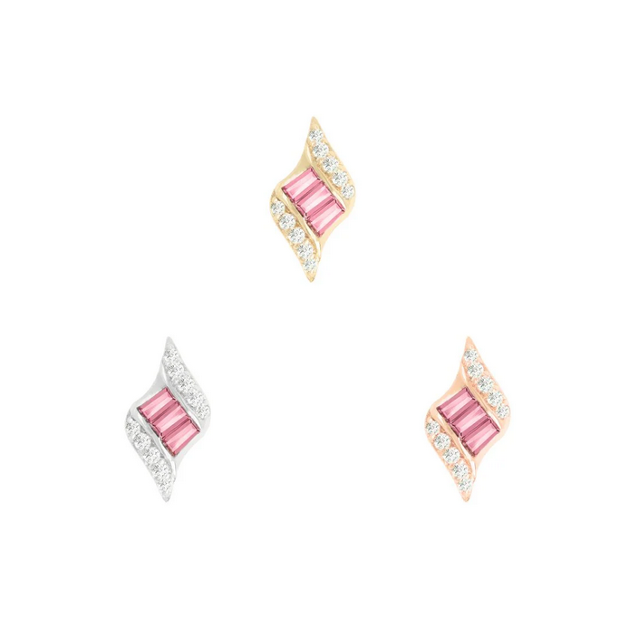 Intrigue with Pink Tourmaline — Buddha