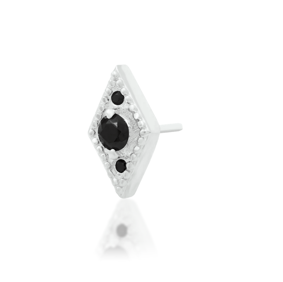 Isadora with Black CZ — Junipurr