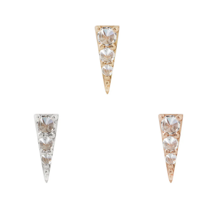 Jagger with Reverse Set CZ — Buddha