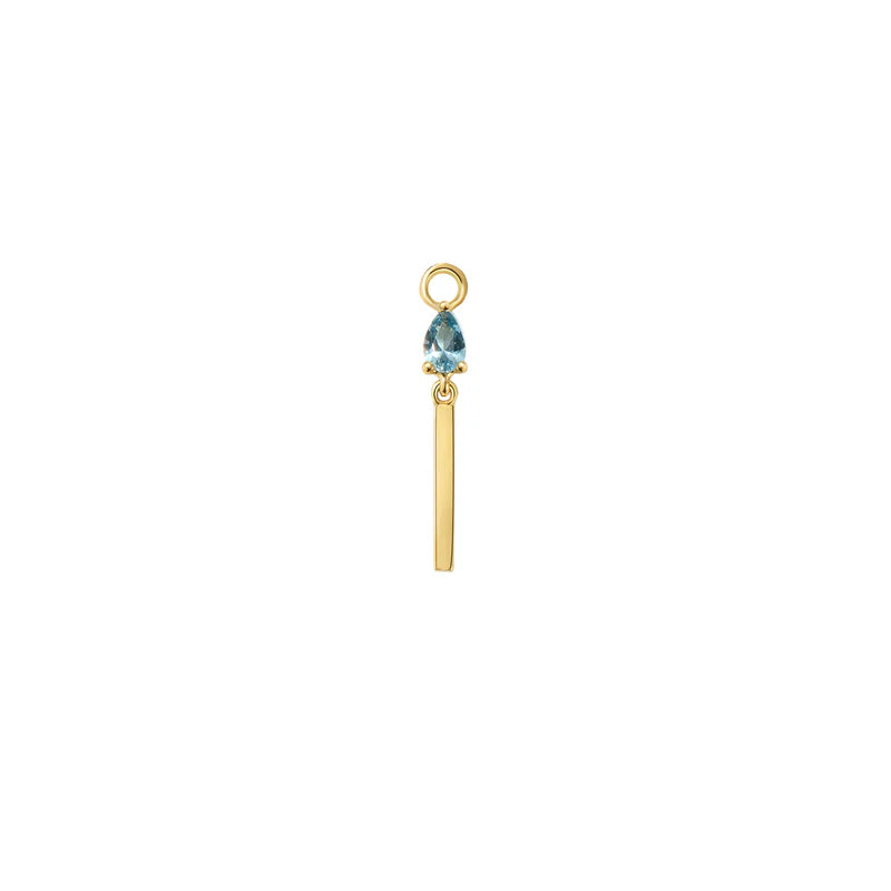 Jordana Charm Colored Gemstone from Modern Mood
