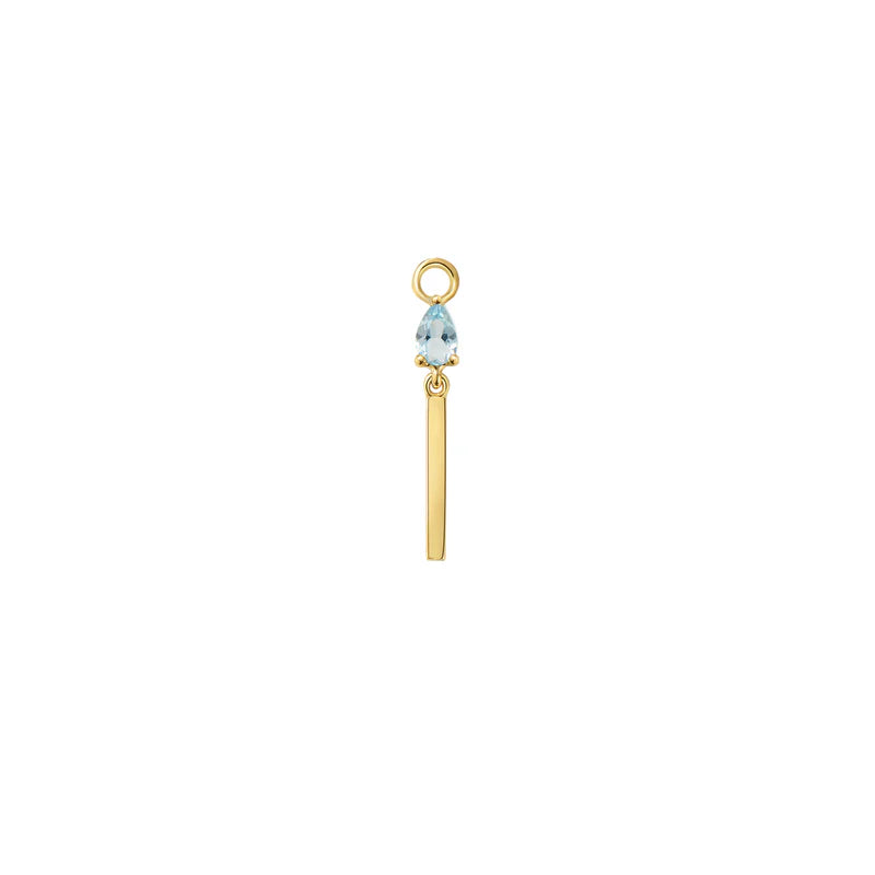 Jordana Charm Colored Gemstone from Modern Mood