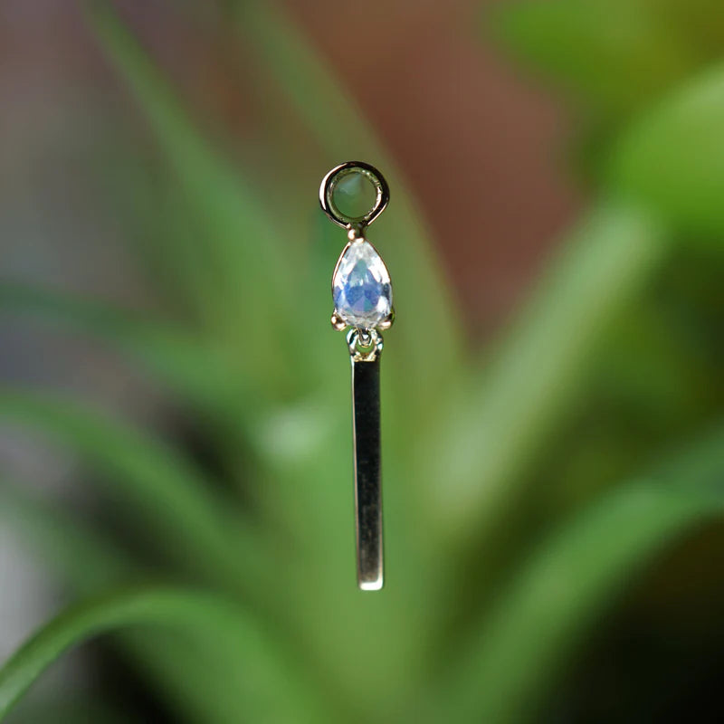 Jordana Charm Colored Gemstone from Modern Mood