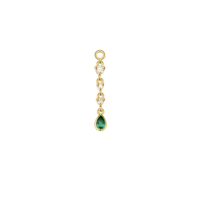 Juvia Charm Faceted Gemstone from Modern Mood