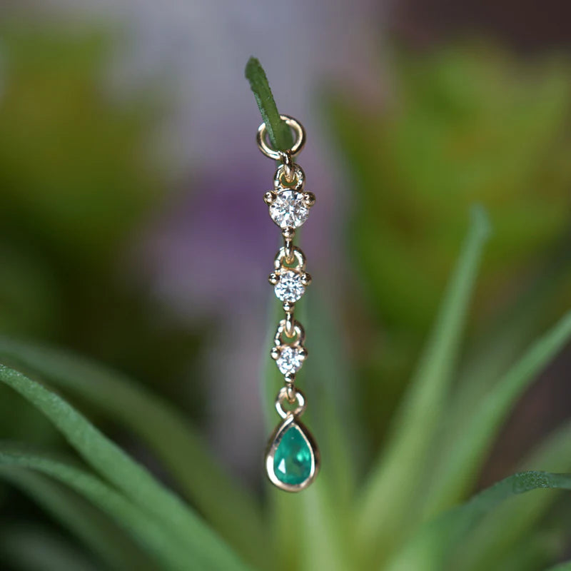 Juvia Charm Faceted Gemstone from Modern Mood