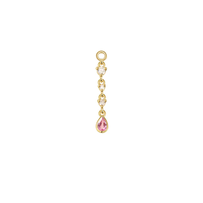 Juvia Charm Faceted Gemstone from Modern Mood