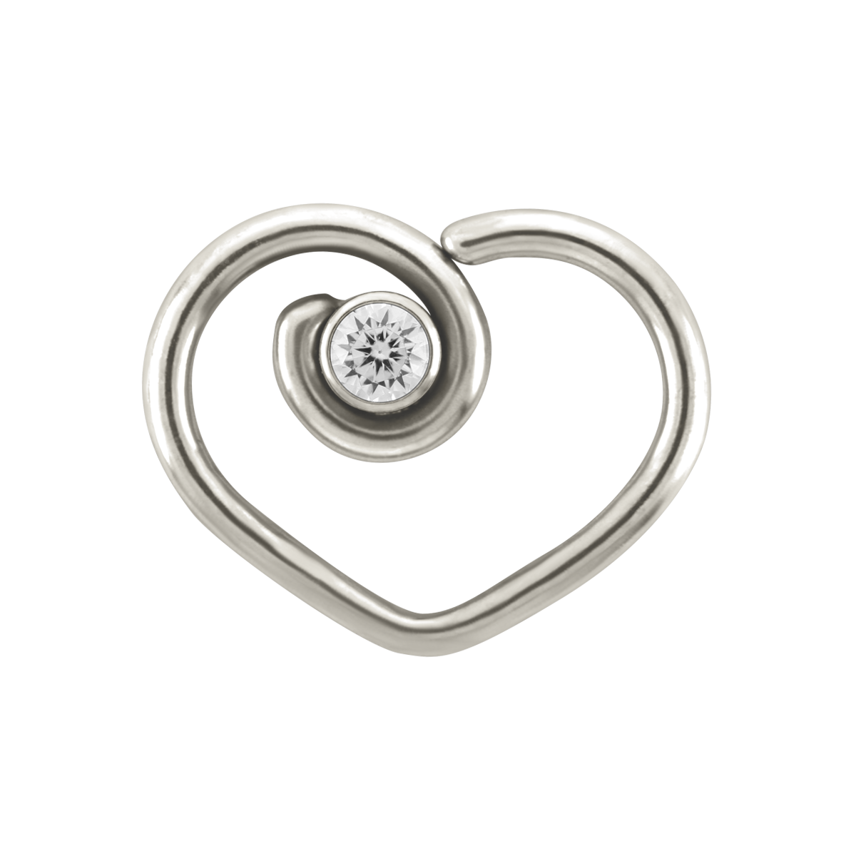 Gold Divine™ Heart With Gemstone