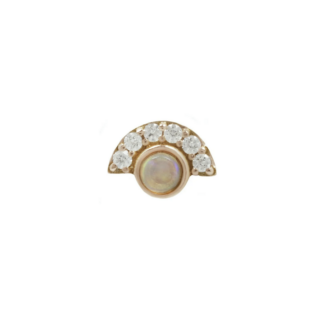 Kahlo Opal with CZ — Buddha
