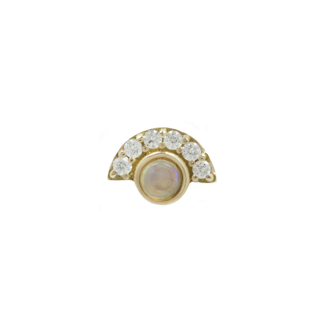 Kahlo Opal with CZ — Buddha