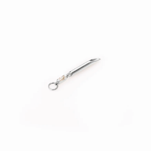 Kulture Charm with CZ from Buddha