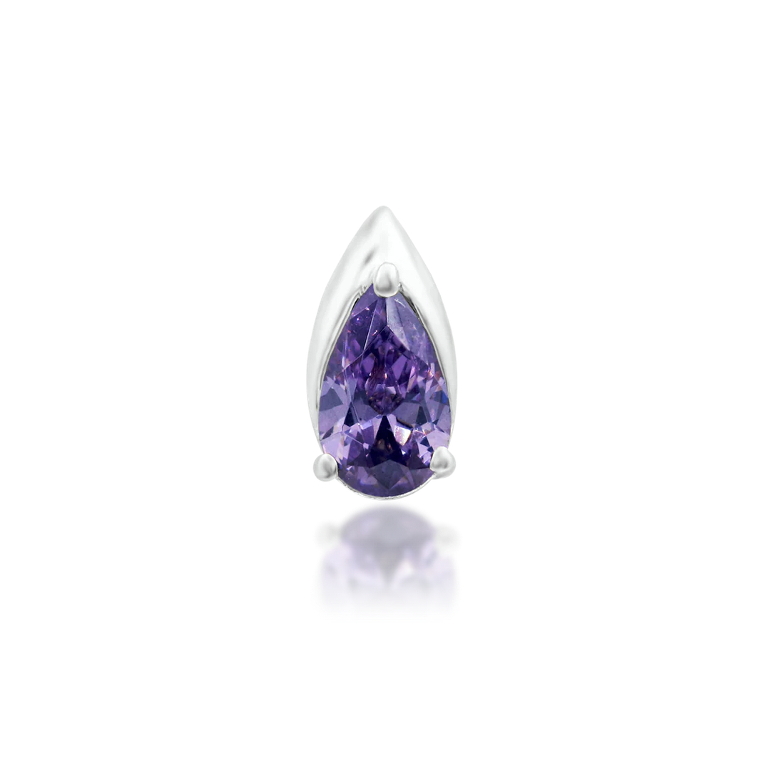 Kya Amethyst from Junipurr White and Rose Gold (Vault)