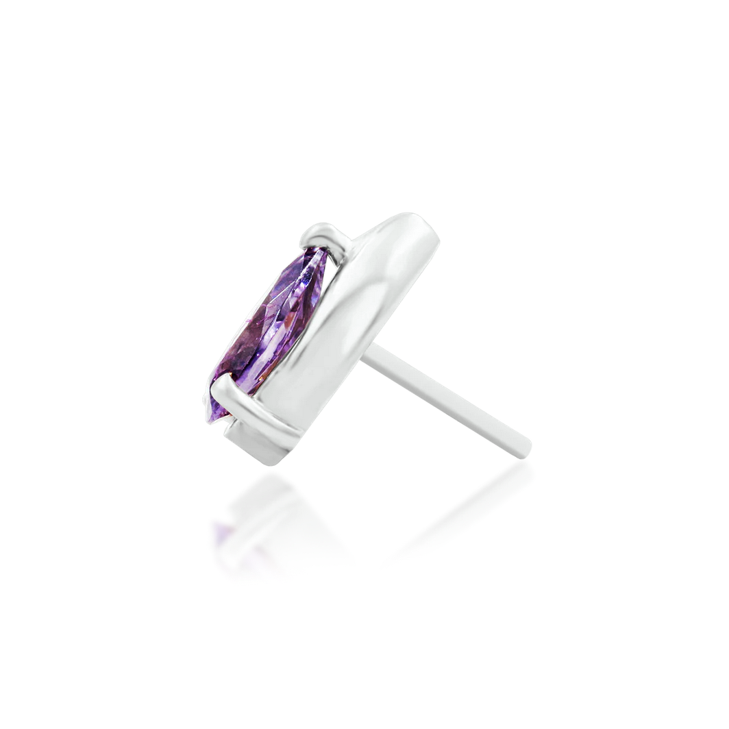 Kya Amethyst from Junipurr White and Rose Gold (Vault)