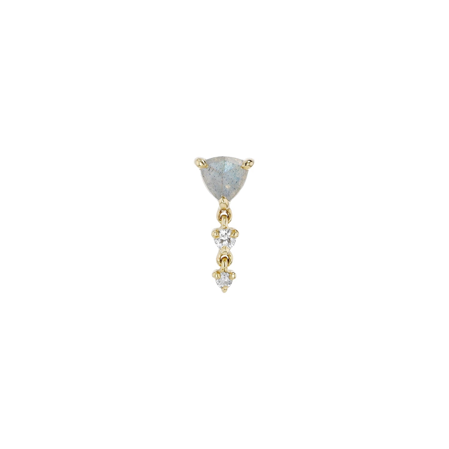 Cascade - Trillion Rose Cut Labradorite
