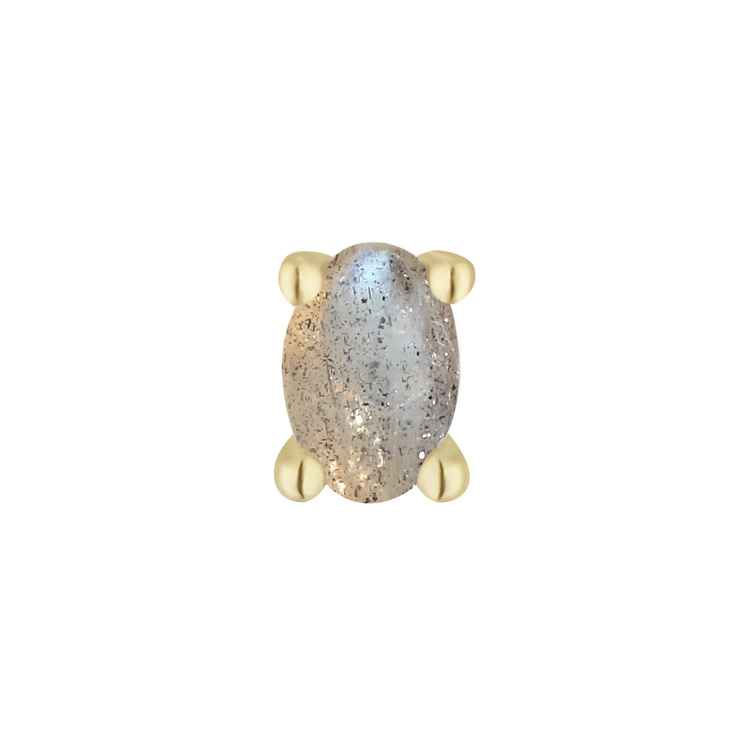 Oval Labradorite From Buddha