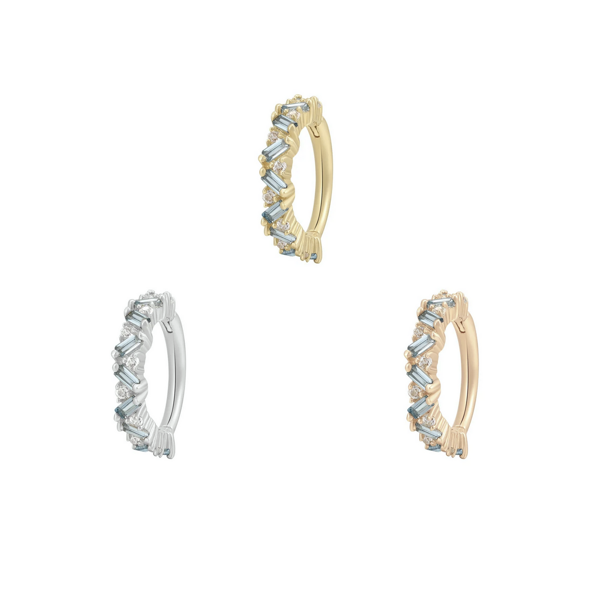 Laguna Clicker with London Blue Topaz — Buddha