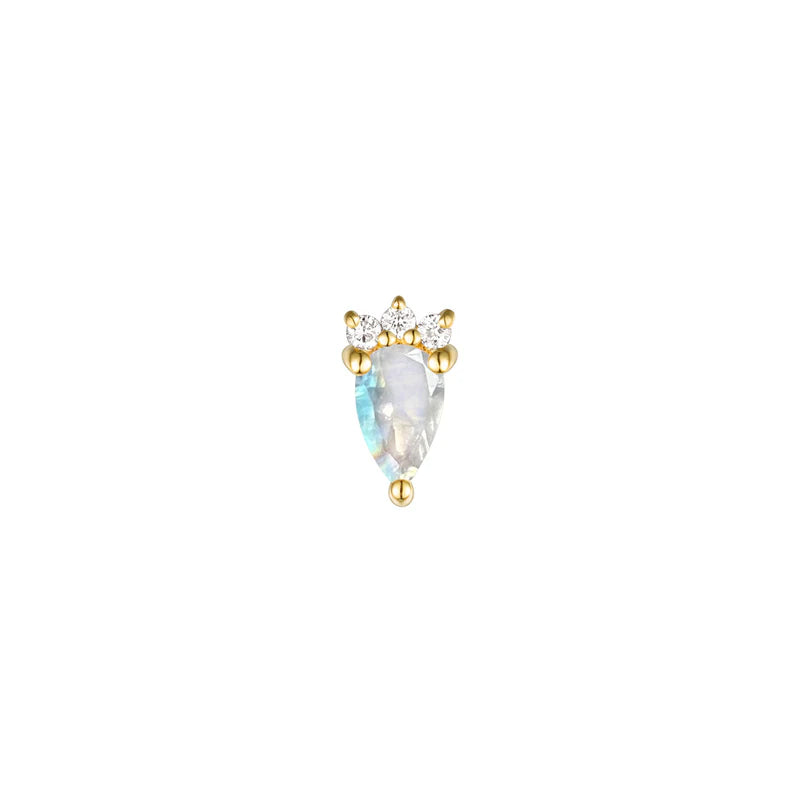 Leia - Pear Faceted Gemstone from Modern Mood
