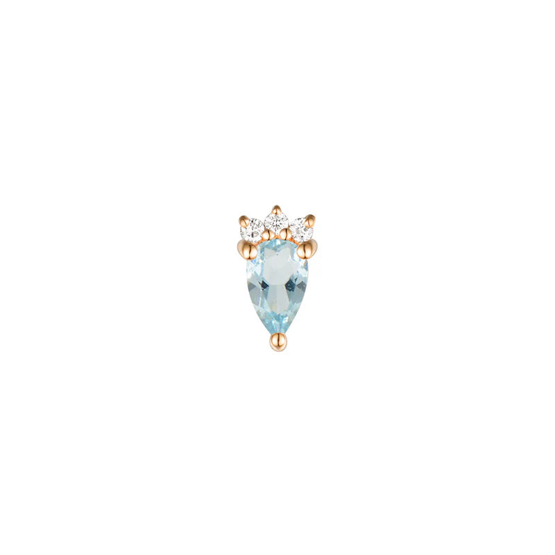 Leia - Pear Faceted Gemstone — Modern Mood