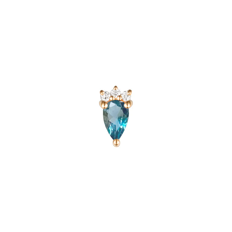 Leia - Pear Faceted Gemstone — Modern Mood