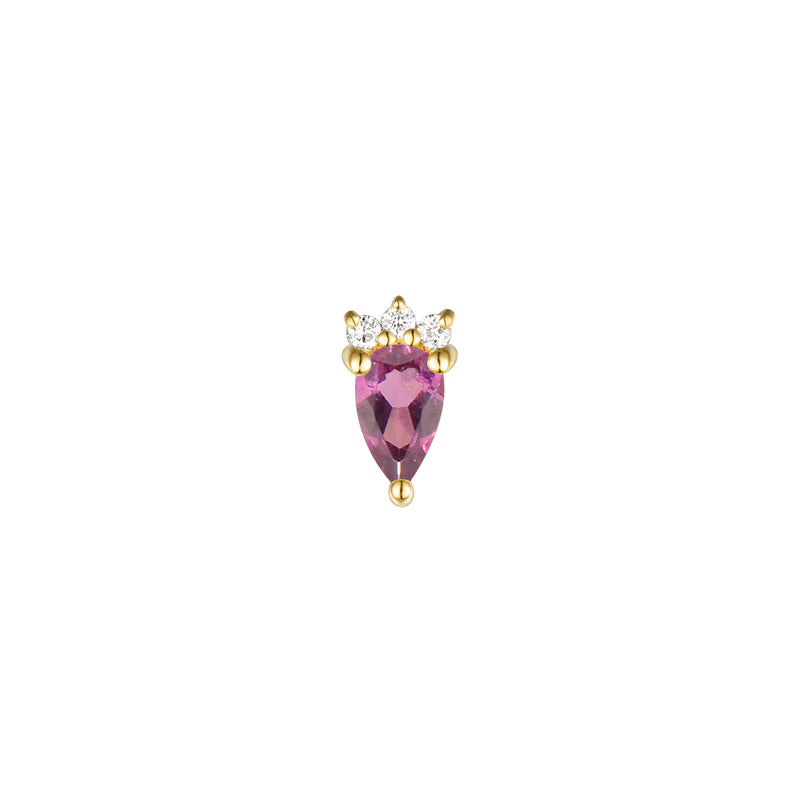 Leia - Pear Faceted Gemstone — Modern Mood