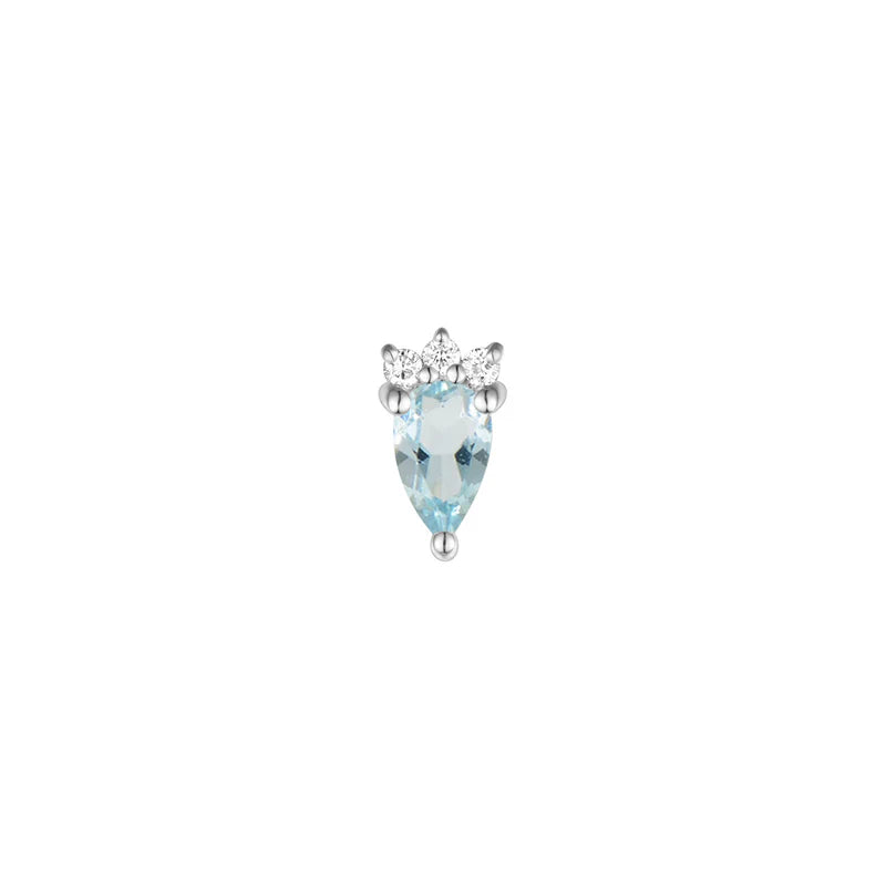Leia - Pear Faceted Gemstone — Modern Mood