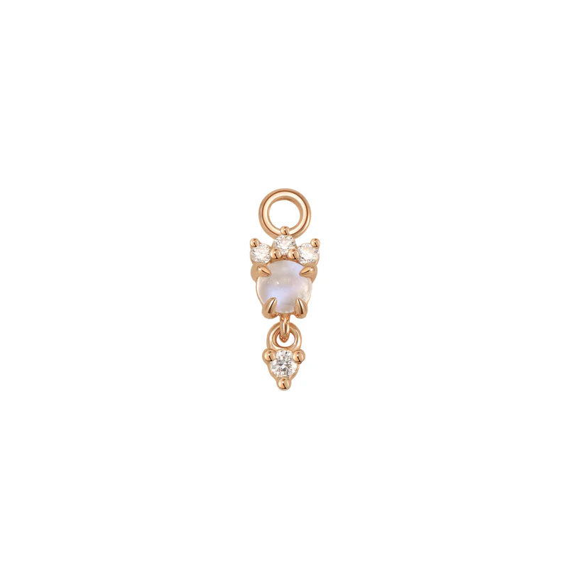 Leia Charm with Diamond Drop Cabochon from Modern Mood