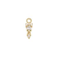 Leia Charm with Diamond Drop — Modern Mood