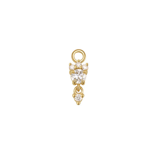 Leia Charm with Diamond Drop from Modern Mood