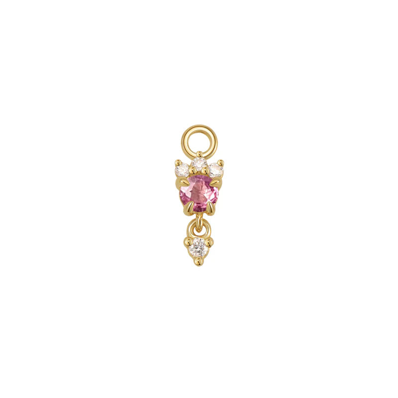 Leia Charm with Diamond Drop from Modern Mood