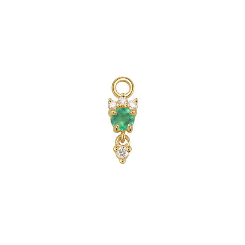 Leia Charm with Diamond Drop from Modern Mood