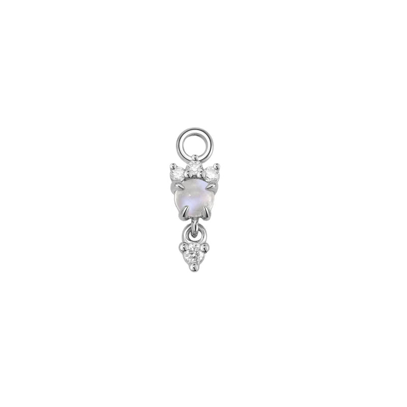 Leia Charm with Diamond Drop from Modern Mood