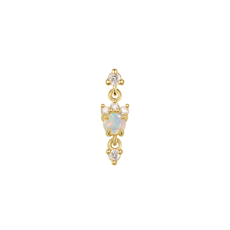 Leia Diamond Dangle — Modern Mood