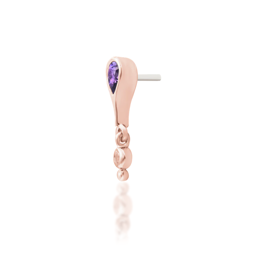 Leilani Amethyst from Junipurr Rose Gold (Vault)