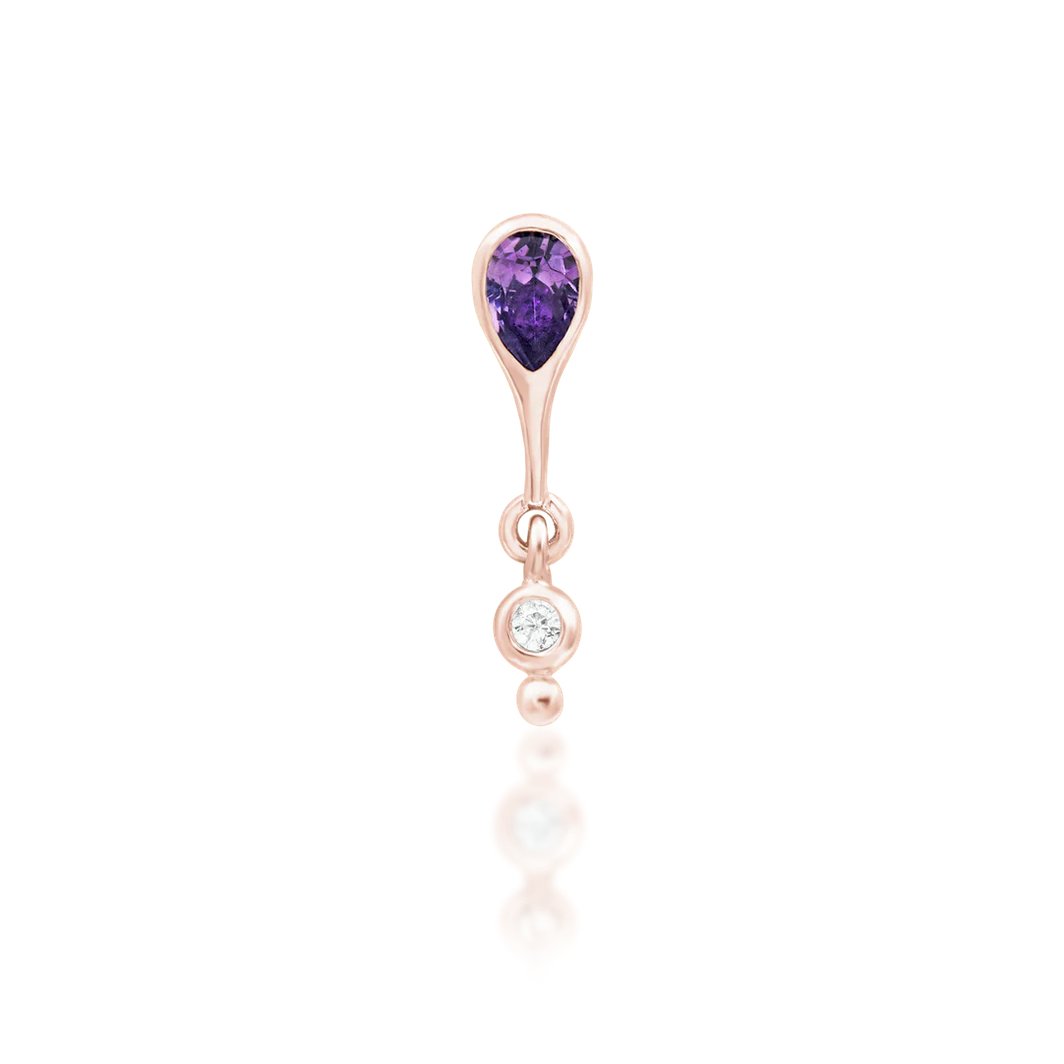 Leilani Amethyst from Junipurr Rose Gold (Vault)
