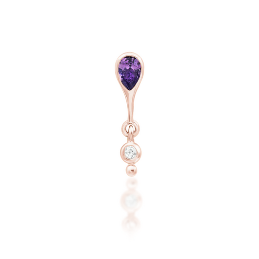 Leilani Amethyst from Junipurr Rose Gold (Vault)